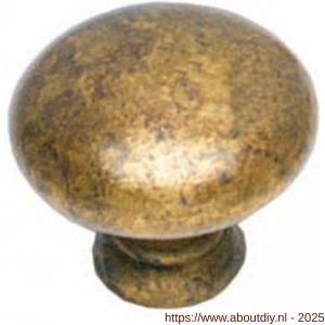 Intersteel Living 8478 meubelknop Paddenstoel diameter 32 mm antiek - A26007854 - afbeelding 1