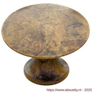 Intersteel Living 8480 meubelknop glad rond 25 mm antiek super - A26004156 - afbeelding 1