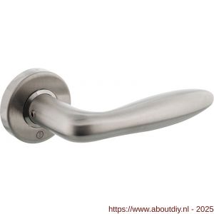 Intersteel 0587 deurkruk gatdeel Jupiter op rozet verdekt diameter 53x10 mm RVS - A26000746 - afbeelding 1