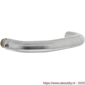 Intersteel 0602 deurkruk gatdeel Verkropt RVS - A26001453 - afbeelding 1