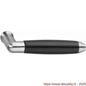 Intersteel 0640 deurkruk gatdeel Combinatie RVS-zwart - A26001494 - afbeelding 1
