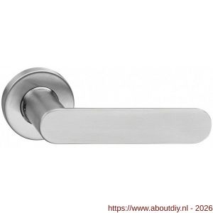 Intersteel Living 0643 deurkruk Strak elegant op rozet verdekt diameter 53x10 mm RVS - A26000514 - afbeelding 1