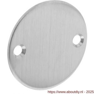 Intersteel Living 3409 afdekrozet diameter 50x2 mm RVS - A26002286 - afbeelding 1