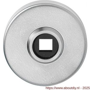 Intersteel 3412 rozetten verdekt diameter 53x10 mm met 2-weg veerconstructie RVS - A26002489 - afbeelding 1