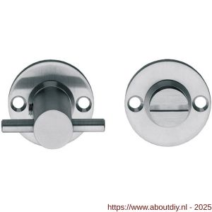 Intersteel Living 3421 WC-sluiting diameter 42x2 mm met stift 8x8 mm RVS - A26007623 - afbeelding 1