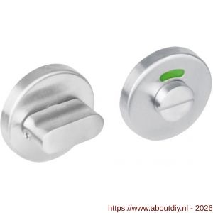 Intersteel Essentials 3512 WC-sluiting verdekt diameter 53x8 mm met nokken en stift 8x8 mm RVS - A26007621 - afbeelding 1