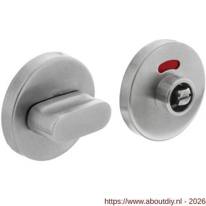 Intersteel Living 3512 WC-sluiting verdekt diameter 53x8 mm stiftbediening met nokken en stift 8x8 mm RVS - A26009260 - afbeelding 1