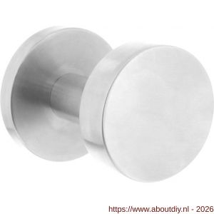 Intersteel 3945 knop centrisch vast op rozet EN 1906/4 - A26006040 - afbeelding 1