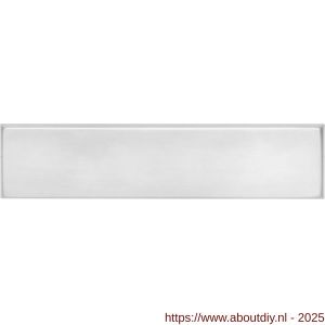 Intersteel Essentials 4015 tochtwering rechthoekig 340x80 mm verdekt RVS - A26006065 - afbeelding 1