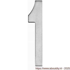 Intersteel Essentials 4020 huisnummer 1 150 mm RVS - A26002184 - afbeelding 1