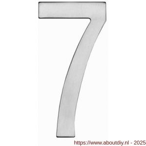 Intersteel Essentials 4020 huisnummer 7 150 mm RVS - A26002190 - afbeelding 1