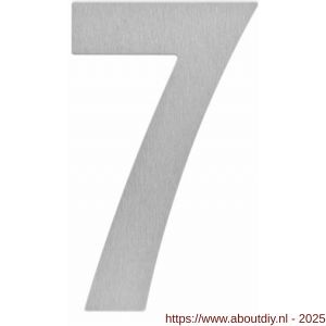 Intersteel Essentials 4020 huisnummer 7 150x2 mm RVS - A26002163 - afbeelding 1
