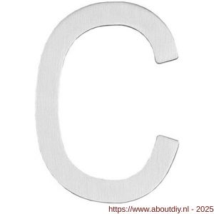 Intersteel Essentials 4026 huisletter C 100 mm RVS - A26002210 - afbeelding 1