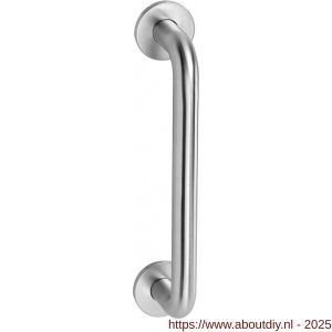 Intersteel Living 4321 deurgreep U-vorm 275x62x19 mm op rozetten diameter 45 mm RVS - A26001998 - afbeelding 1