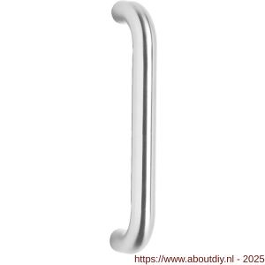 Intersteel Essentials 4340 deurgreep per stuk U-vorm 330x80x30 mm hart op hart 300 mm RVS - A26008769 - afbeelding 1