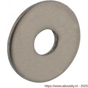 Intersteel Essentials 4380 drukverdeelrozet diameter 25 mm voor deurgrepen RVS - A26006157 - afbeelding 1