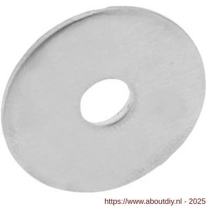 Intersteel Essentials 4380 drukverdeelrozet diameter 32 mm voor deurgrepen RVS - A26006158 - afbeelding 1