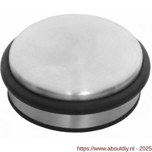 Intersteel Essentials 4421 deurstop Rondo diameter 100x50mm aanslag hoogte 31 mm RVS - A26000988 - afbeelding 1