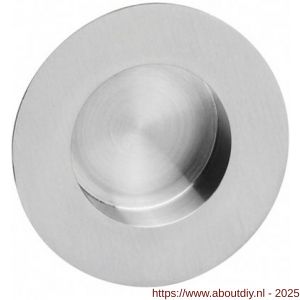 Intersteel Essentials 4476 schuifdeurkom rond 52/85 mm verdekt RVS - A26007660 - afbeelding 1