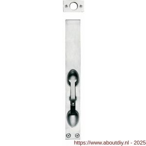Intersteel Essentials 4520 kantschuif 25x200 mm RVS - A26007271 - afbeelding 1