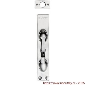 Intersteel 4520 kantschuif geheel RVS 25x150 mm RVS - A26000138 - afbeelding 1