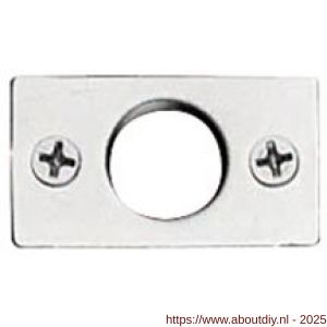 Intersteel 4520 sluitplaat voor kantschuiven RVS - A26000148 - afbeelding 1
