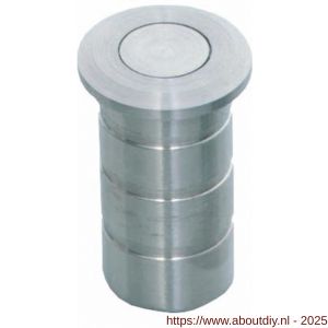 Intersteel 4520 sluitpot voor kantschuiven RVS - A26000149 - afbeelding 1