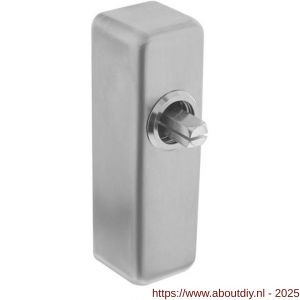 Intersteel 6661 slotconstructie voor raamkruk hals diameter 16 mm stift 7x42 mm RVS - A26003793 - afbeelding 1