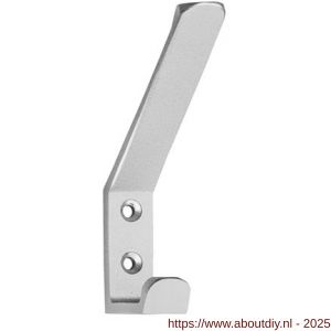 Intersteel Living 6950 kapstokhaak recht RVS mat - A26003945 - afbeelding 1