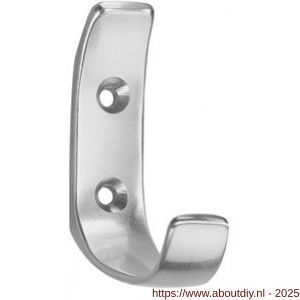 Intersteel Living 6950 jashaak afgerond RVS - A26007776 - afbeelding 1