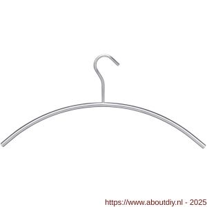 Intersteel Essentials 7380 kledinghanger diameter 10 mm RVS - A26007755 - afbeelding 1