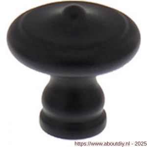 Intersteel 8550 meubelknop diameter 30 mm smeedijzer zwart - A26004071 - afbeelding 1