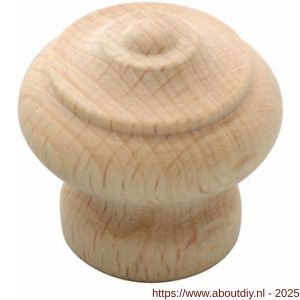 Intersteel 8578 meubelknop 30 mm beukenhout - A26007847 - afbeelding 1