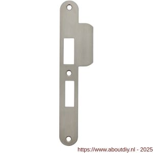 Intersteel Essentials 9508 sluitplaat 192x25x1,5 mm voor PC55 SKG sluitkom 950803 DIN links RVS - A26008894 - afbeelding 1