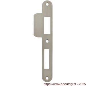 Intersteel Essentials 9508 sluitplaat 192x25x1,5 mm voor PC72 SKG sluitkom 950803 DIN rechts RVS - A26008895 - afbeelding 1