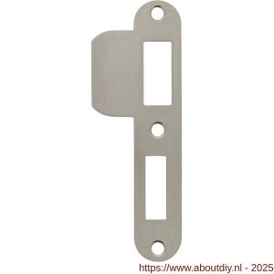 Intersteel Essentials 9508 sluitplaat 127x23x1,5 mm voor PC55 SKG sluitkom 950801 DIN rechts RVS - A26008897 - afbeelding 1