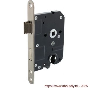 Intersteel Essentials 9550 SKG1 Veiligheidscilinderslot 55 mm RVS voorplaat afgerond 20x174 mm - A26008922 - afbeelding 1