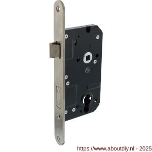 Intersteel Essentials 9553 SKG2 veiligheidscilinderslot 72 mm RVS voorplaat afgerond 25x238 mm - A26008925 - afbeelding 1