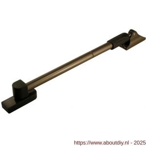 Intersteel Essentials 5671 telescopische uitzetter voor buitendraaiend raam zwaar 380 mm grijs - A26003839 - afbeelding 1