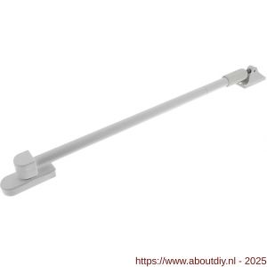 Intersteel 5671 telescopische uitzetter voor buitendraaiend raam en deur extra zwaar 520 mm wit - A26003840 - afbeelding 1