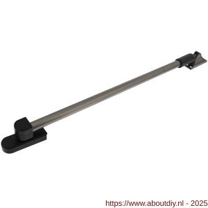 Intersteel 5671 telescopische uitzetter voor buitendraaiend raam en deur extra zwaar 520 mm grijs - A26003841 - afbeelding 1