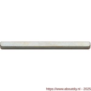 Intersteel 9750 stift massief 8x120 mm - A26000831 - afbeelding 1
