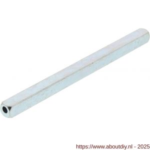 Intersteel 9752 stift beide zijden hol 8x125 mm - A26000881 - afbeelding 1