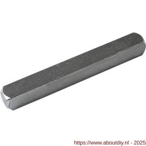 Intersteel 9756 stift massief 7x60 mm - A26003780 - afbeelding 1