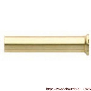 Intersteel 9851 patenthuls M3x20 mm staal vermessingd - A26000863 - afbeelding 1
