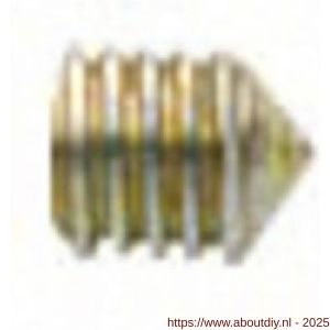 Intersteel 9904 inbusboutje conisch M6x6 mm - A26000837 - afbeelding 1