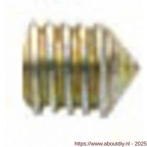 Intersteel 9904 inbusboutje conisch M5x6 mm - A26000838 - afbeelding 1