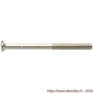 Intersteel 9905 patentbout M4x55 mm staal vernikkeld - A26000858 - afbeelding 1