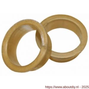 Intersteel 9970 halsring diameter 23x1 mm reductiemaat diameter 20-18 mm nylon bruin - A26007493 - afbeelding 1