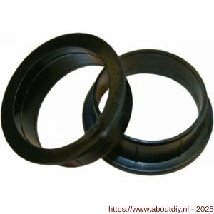 Intersteel 9970 halsring diameter 23x1 mm reductiemaat diameter 20-18 mm nylon zwart - A26001907 - afbeelding 1